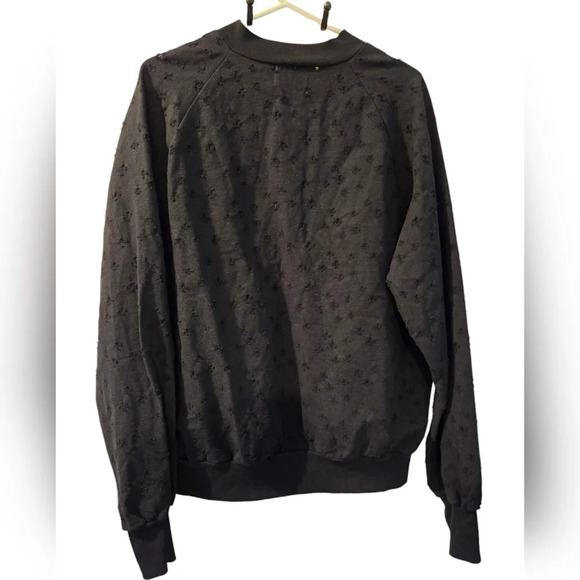 NWT Michael Lauren Credence Oversized Bomber with thumbholes - Picture 6 of 11